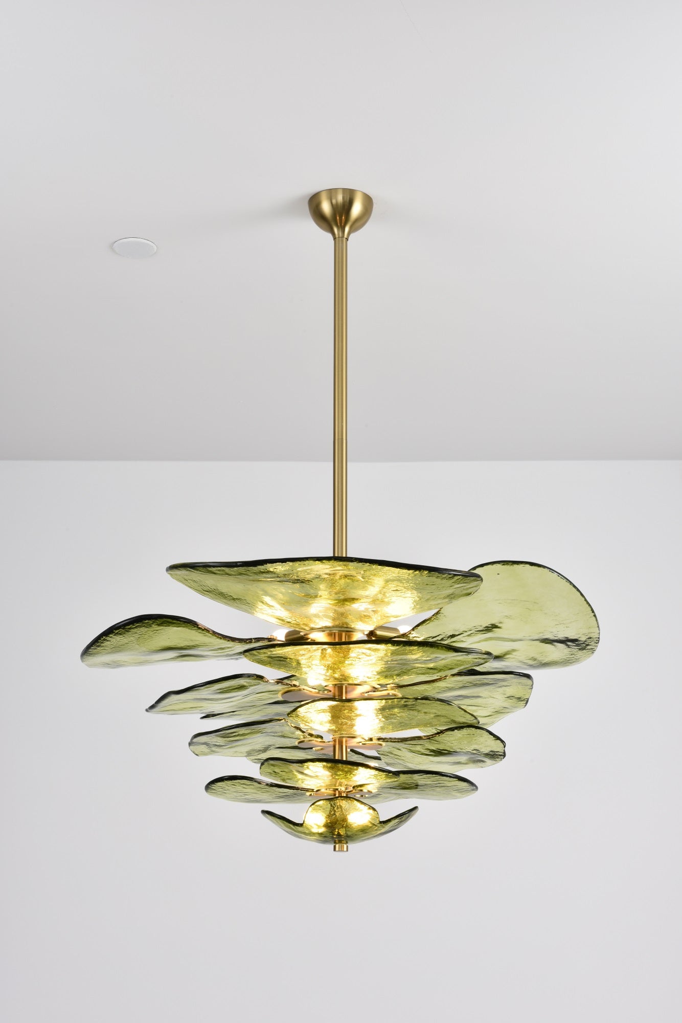 Petals Gold Murano Chandelier 1001 Chandelier