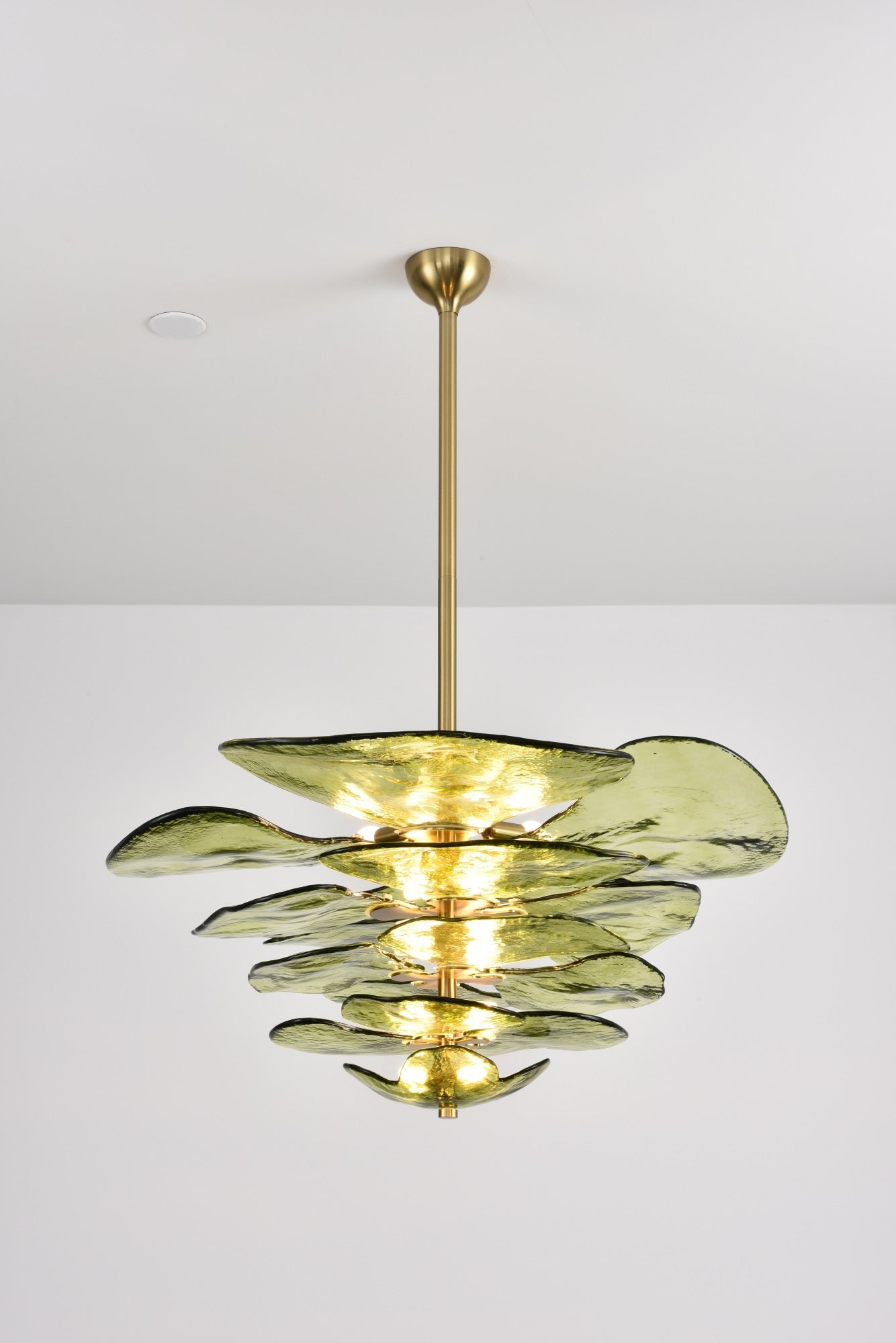 Petals Gold Murano Chandelier 1001 Chandelier