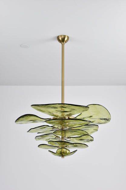 Petals Gold Murano Chandelier 1001 Chandelier