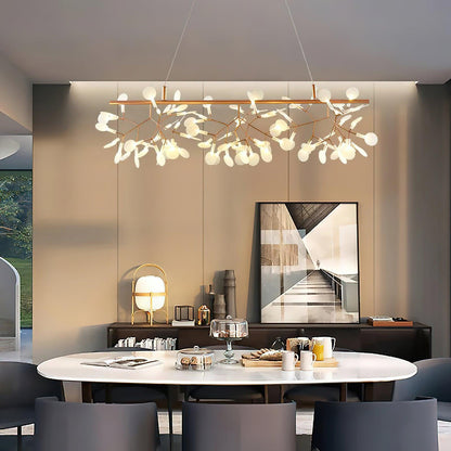 Long Style Firefly LED Chandelier Chandelier