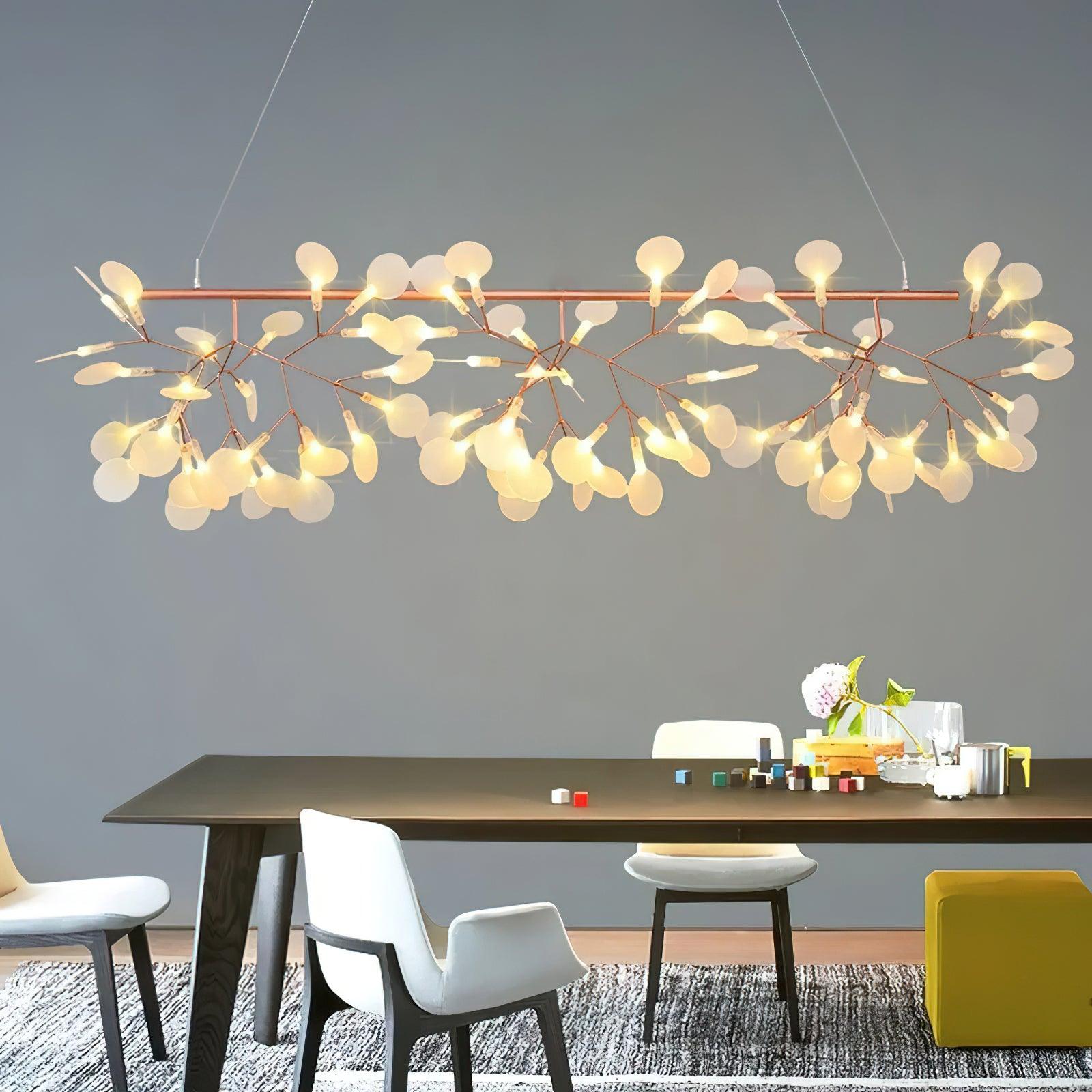 Long Style Firefly LED Chandelier Chandelier