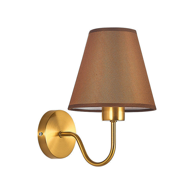 Modern Fabric Wall Lamp – Bedroom, Bedside & Hotel Corridor Light