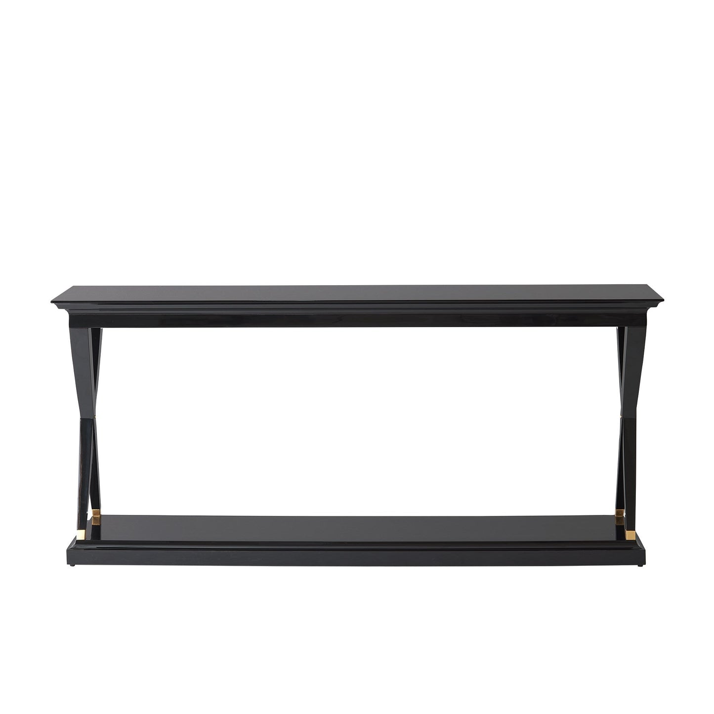 Global Views X-Console-Black Lacquer