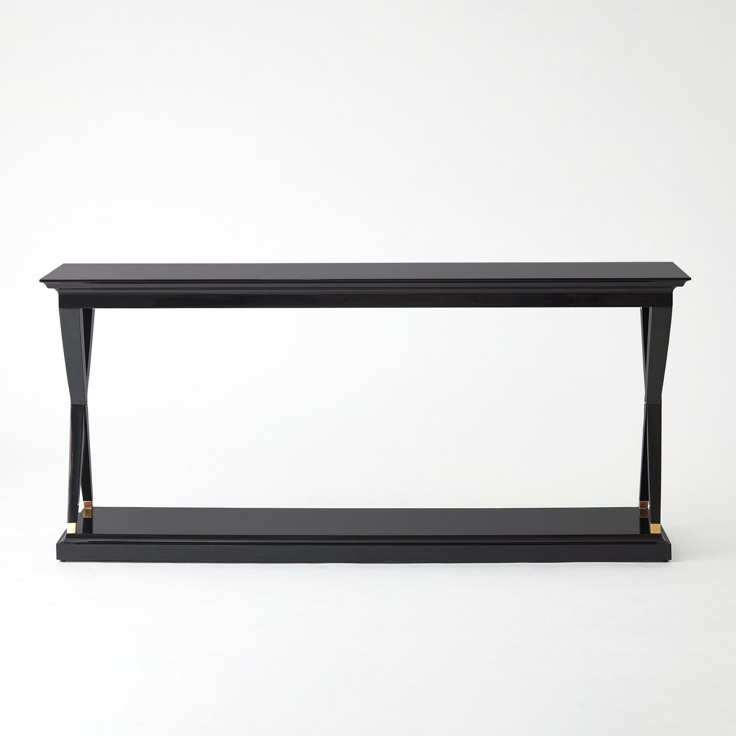 Global Views X-Console-Black Lacquer