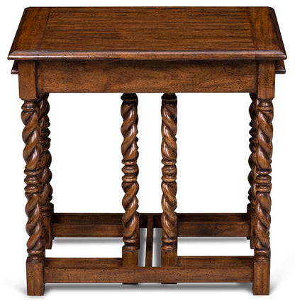 Maitland Smith Serpentine Nesting Tables (SH07-121304)