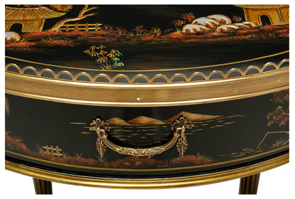Maitland Smith Silk Side Table (SH06-112211)