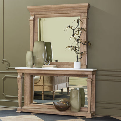 Global Views Josephine Console-Blackened Oak
