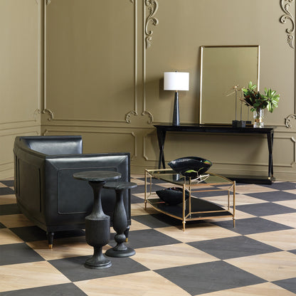 Global Views X-Console-Black Lacquer