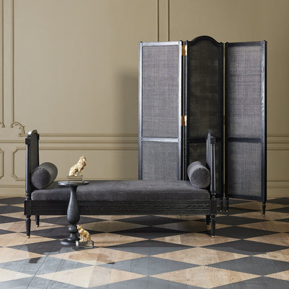 Global Views Josephine Daybed-Blackened Oak