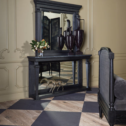 Global Views Josephine Console-Blackened Oak