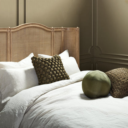 Global Views Josephine Queen Bed-Blackened Oak