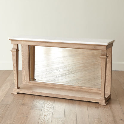 Global Views Blackened Oak Josephine Console