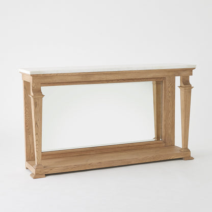 Global Views Josephine Console-Blackened Oak