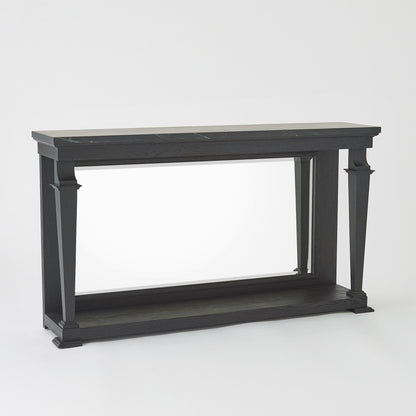 Global Views Josephine Console-Blackened Oak