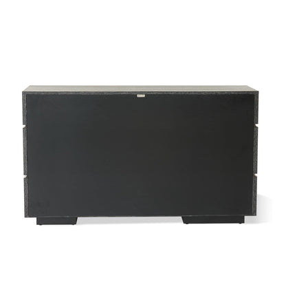 Global Views Brazil Dresser-Black Cerused Oak