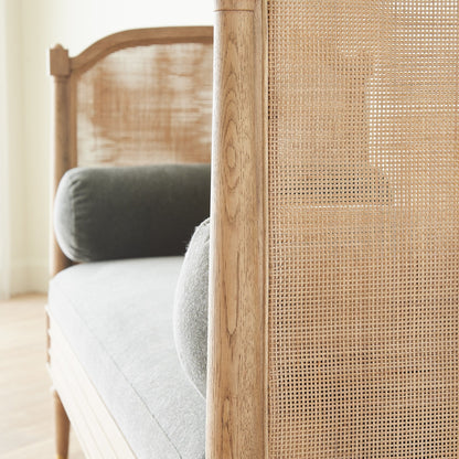 Global Views Josephine Daybed-Blackened Oak