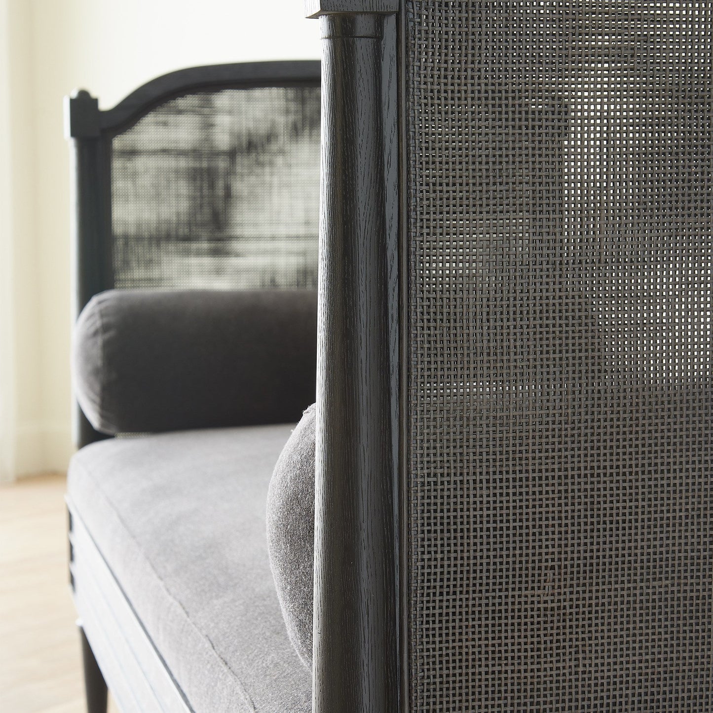 Global Views Josephine Daybed-Blackened Oak