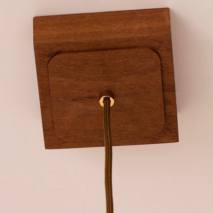 Simon Says Yes with Mahogany LED Pendant Light