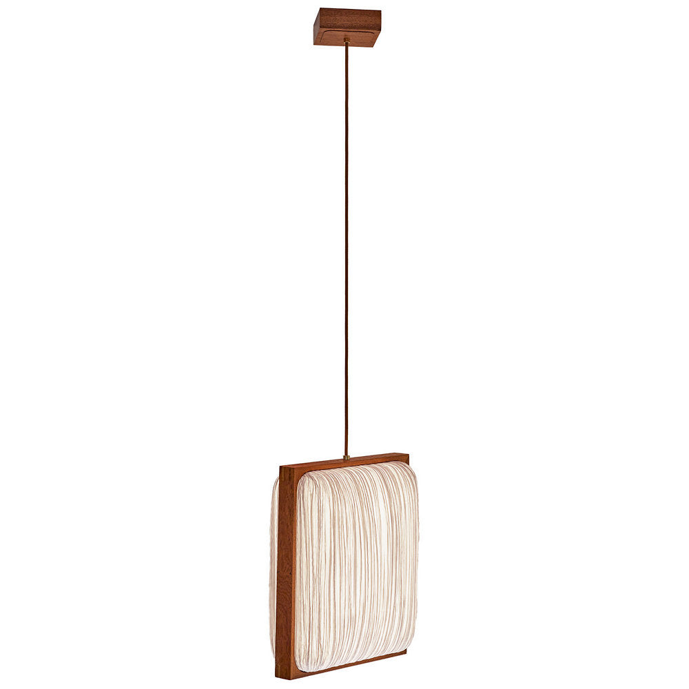 Simon Says Yes with Mahogany LED Pendant Light