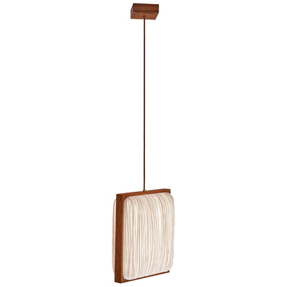 Simon Says Yes with Mahogany LED Pendant Light