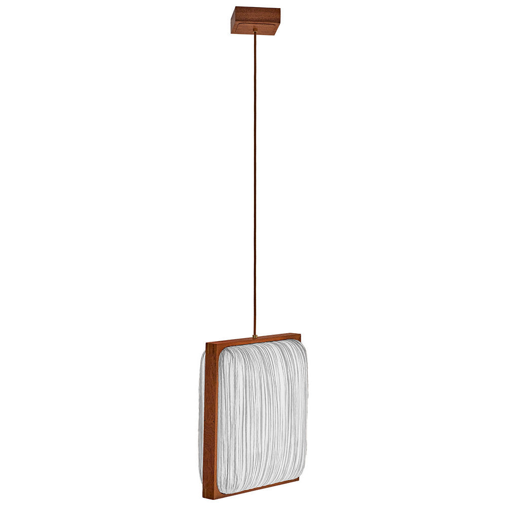 Simon Says Yes with Mahogany LED Pendant Light