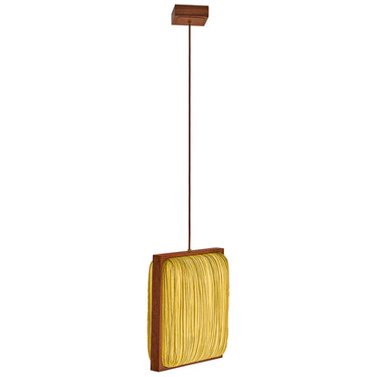 Simon Says Yes with Mahogany LED Pendant Light