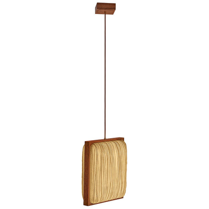 Simon Says Yes with Mahogany LED Pendant Light