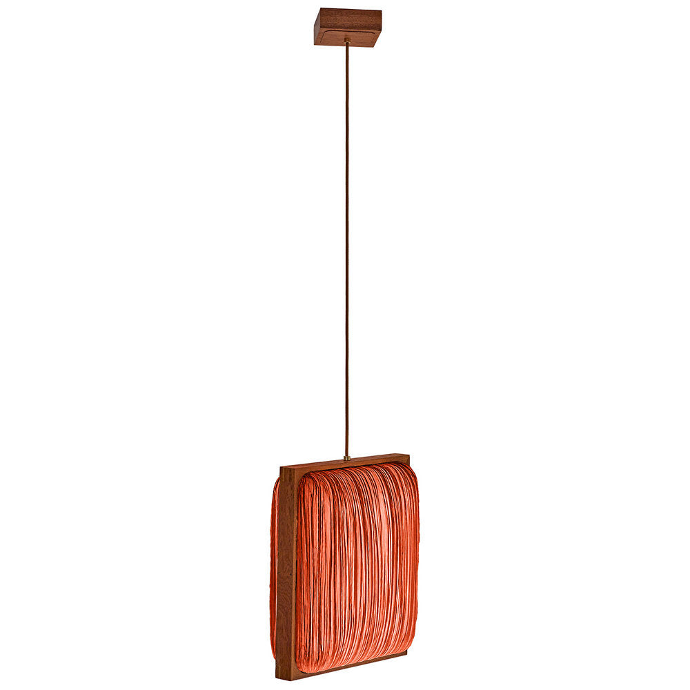 Simon Says Yes with Mahogany LED Pendant Light