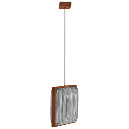 Simon Says Yes with Mahogany LED Pendant Light