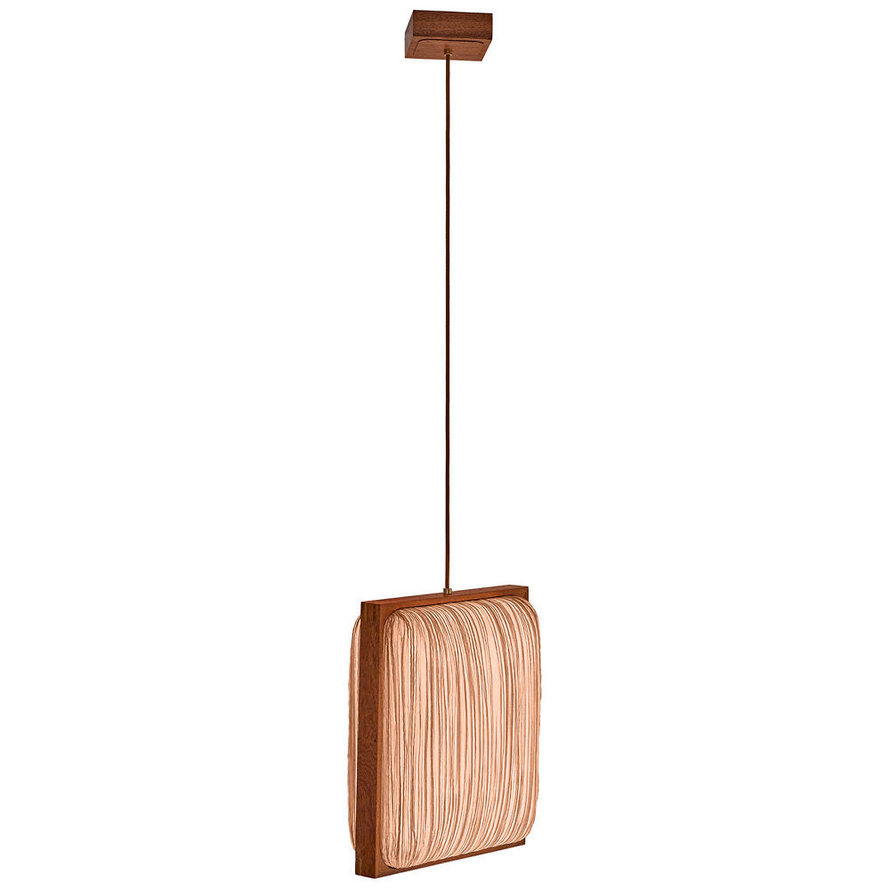 Simon Says Yes with Mahogany LED Pendant Light