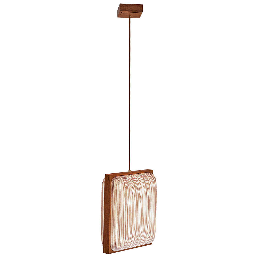 Simon Says Yes with Mahogany LED Pendant Light