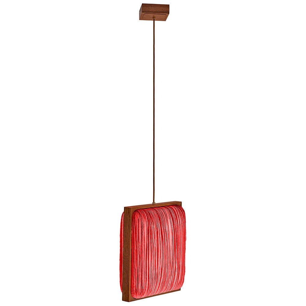 Simon Says Yes with Mahogany LED Pendant Light
