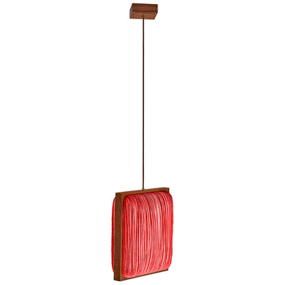 Simon Says Yes with Mahogany LED Pendant Light