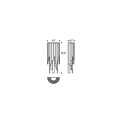 Waterfall Wall Sconce