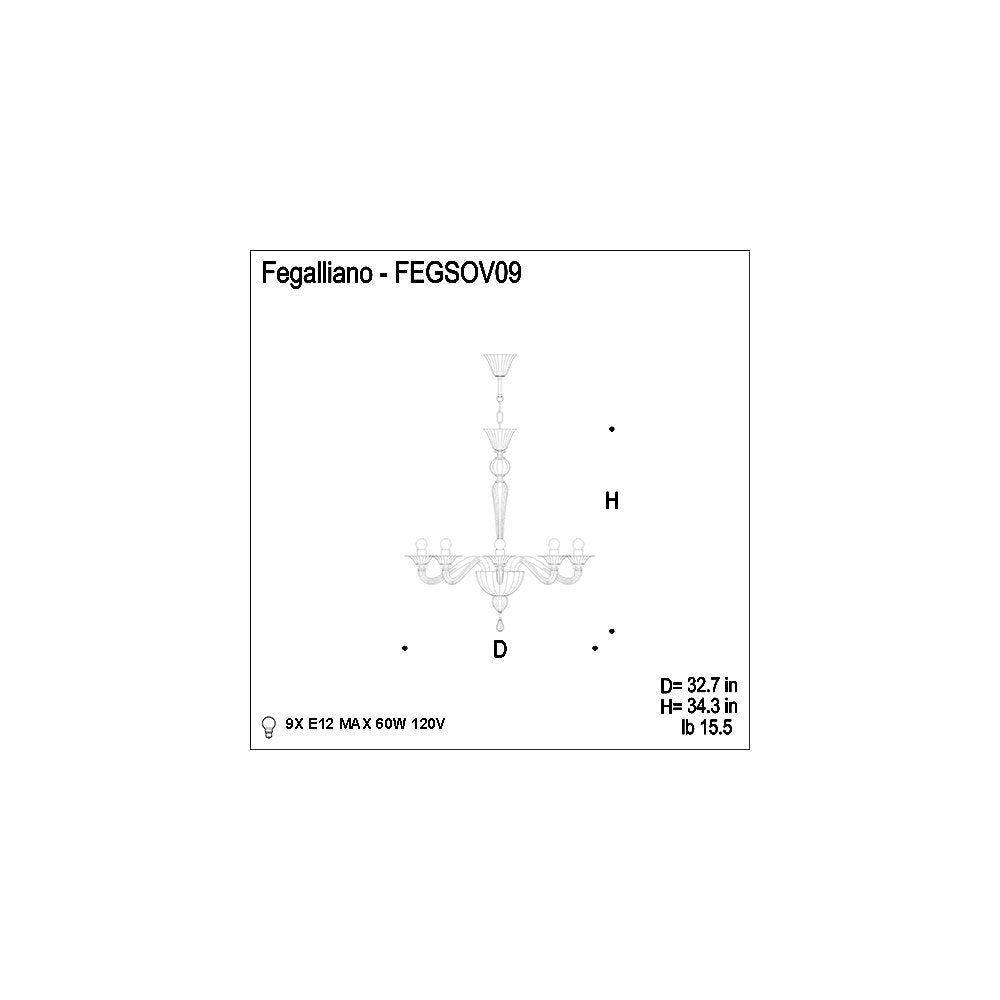 Fegalliano Chandelier