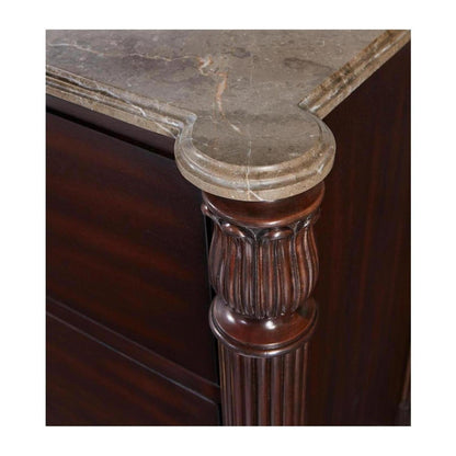 Theodore Alexander Alexa Hampton Duane Marble Commode