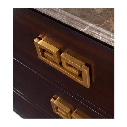Theodore Alexander Alexa Hampton Duane Marble Commode