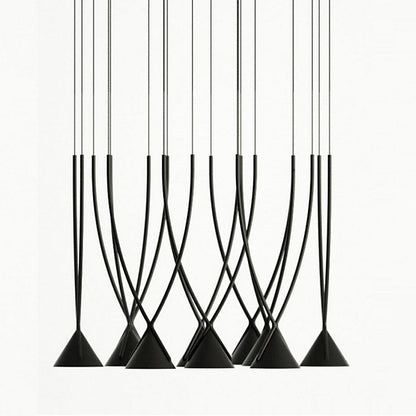 Jewel Round LED Multi Light Pendant