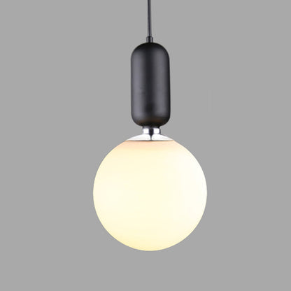 Aballs Pendant Light ? 11.8″ x H 18.8″ / Dia 30cm x H 48cm / Black + White Pendant light