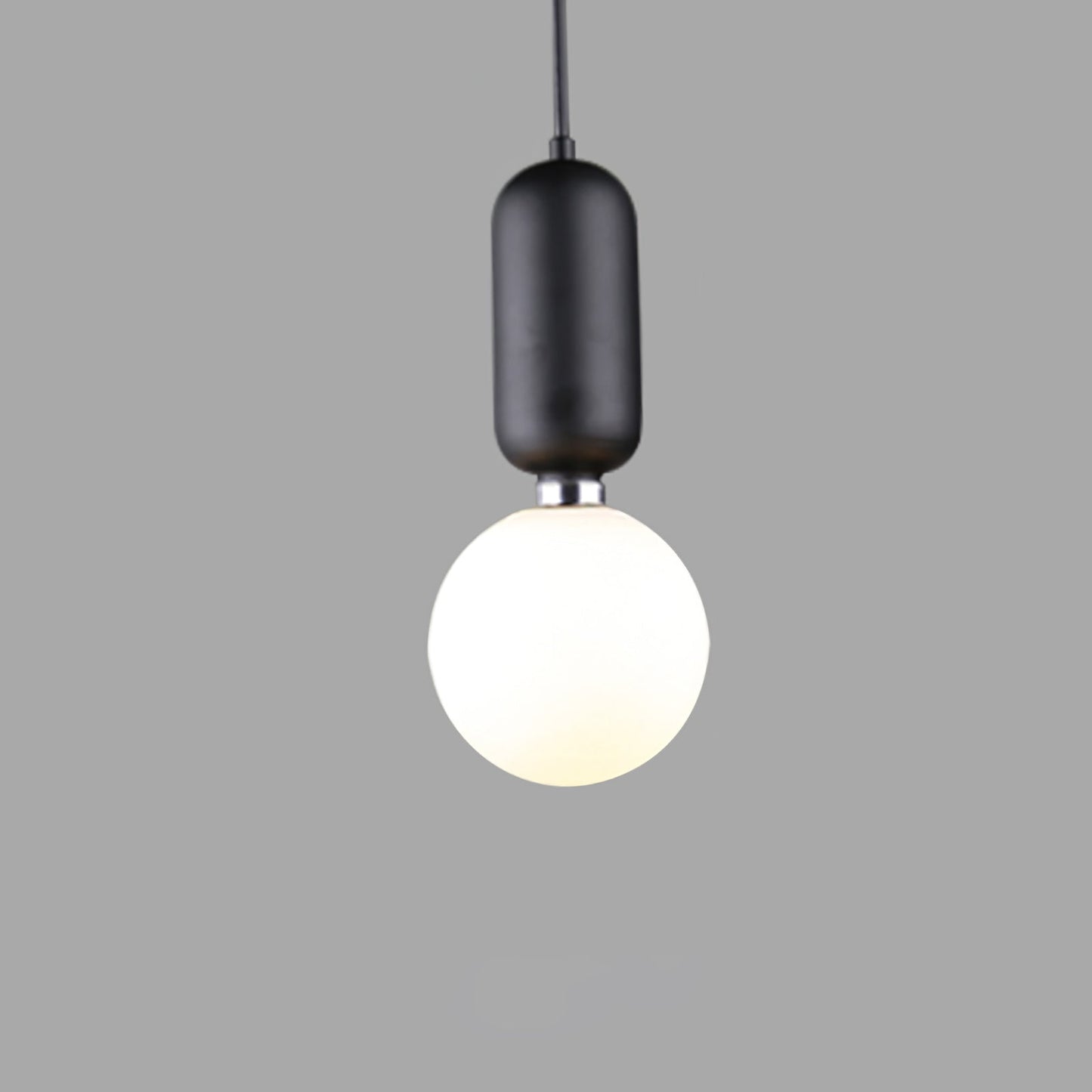 Aballs Pendant Light ? 5.9″ x H 11.8″ / Dia 15cm x H 30cm / Black + White Pendant light