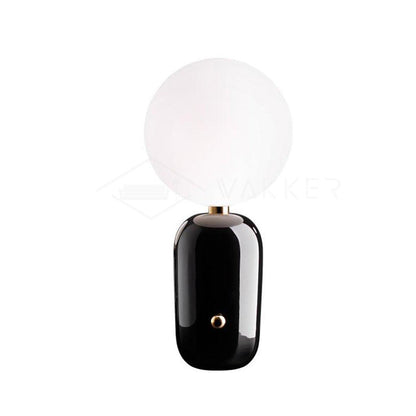 Kade Table Lamp ? 7.9″ x H 15.7″ / Dia 20cm x H 40cm / Black + White / US Plug Table lamp