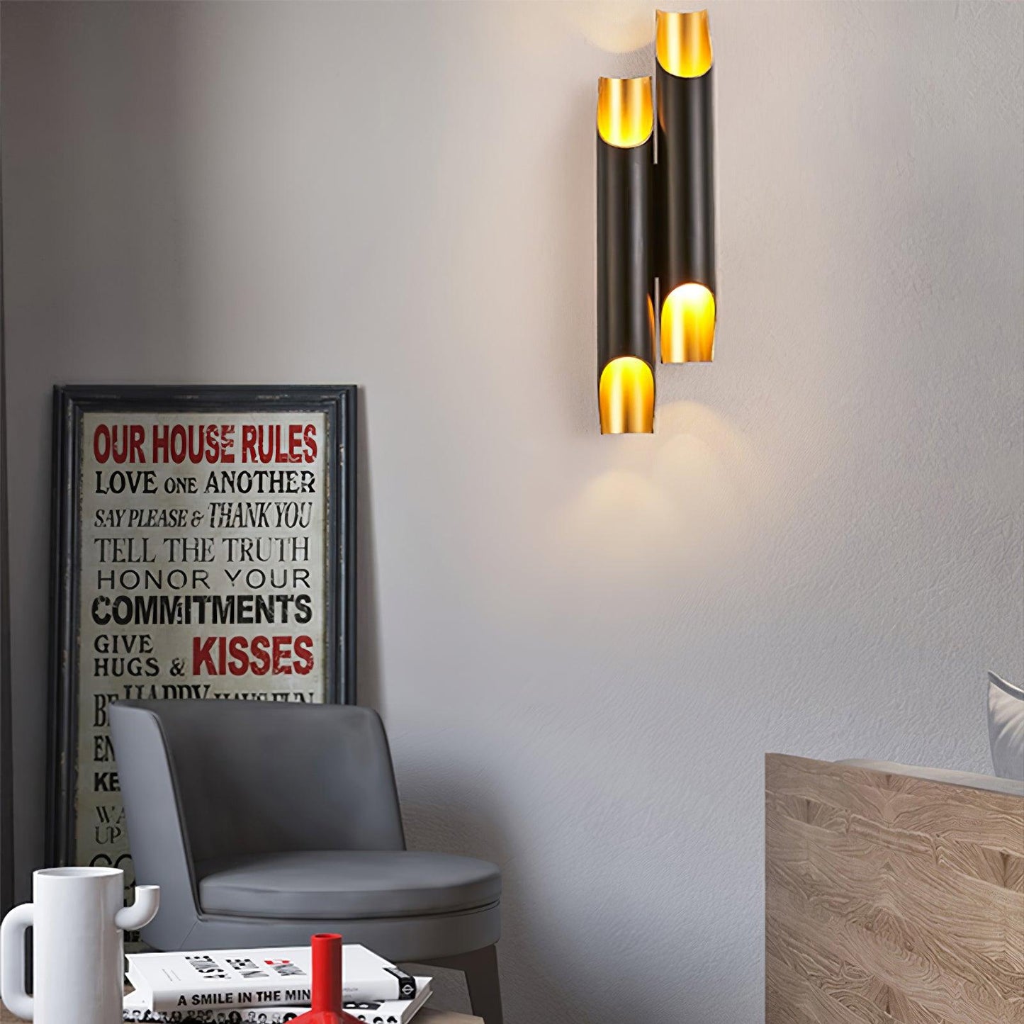 Abigali Straight Wall Lamp Wall lamp