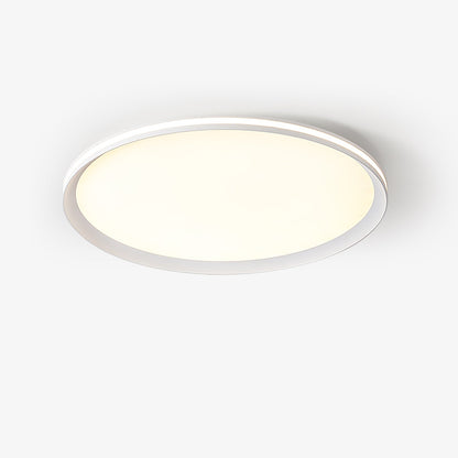 Acrylic Circular LED Ceiling Light ? 15.7″ x H 1.2″ / Dia 40cm x H 3cm / White / Three-Color Changing Light Ceiling lamp