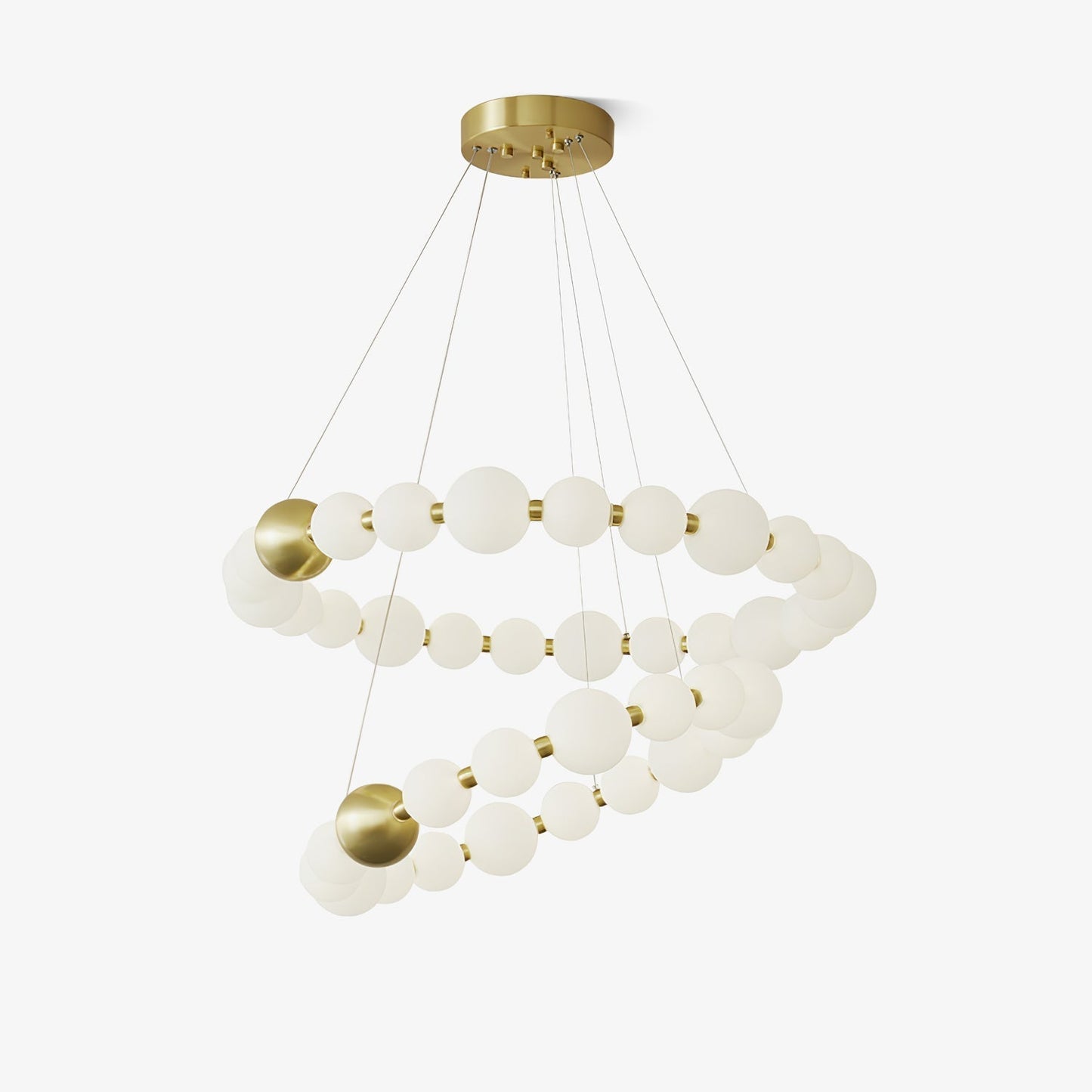 Acrylic Pearls Chandelier Chandelier