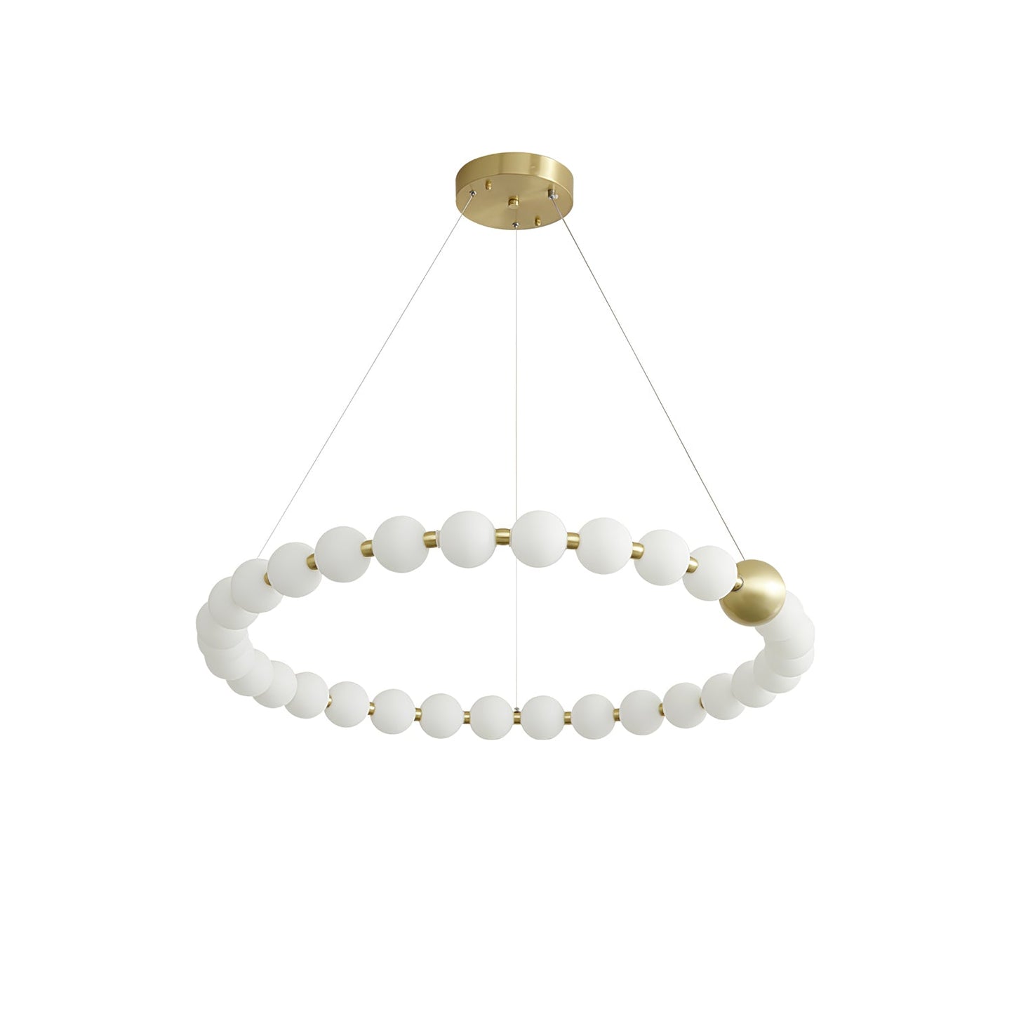 Acrylic Pearls Chandelier Chandelier