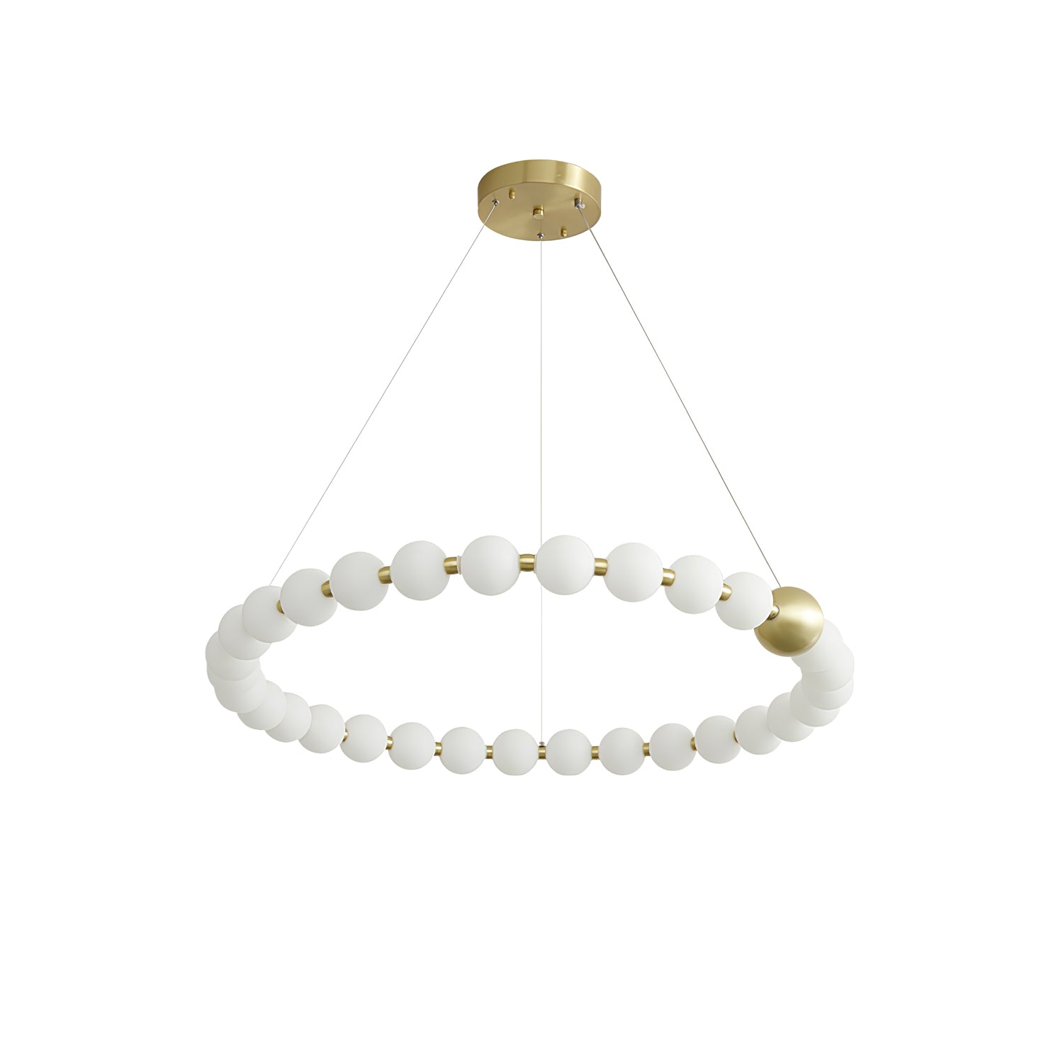 Acrylic Pearls Chandelier Chandelier