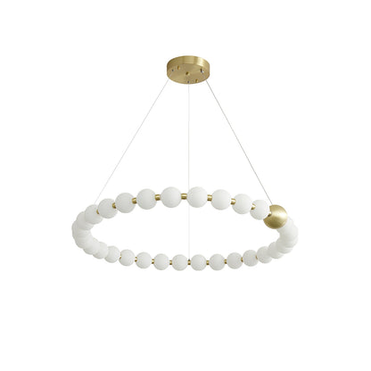 Acrylic Pearls Chandelier Chandelier