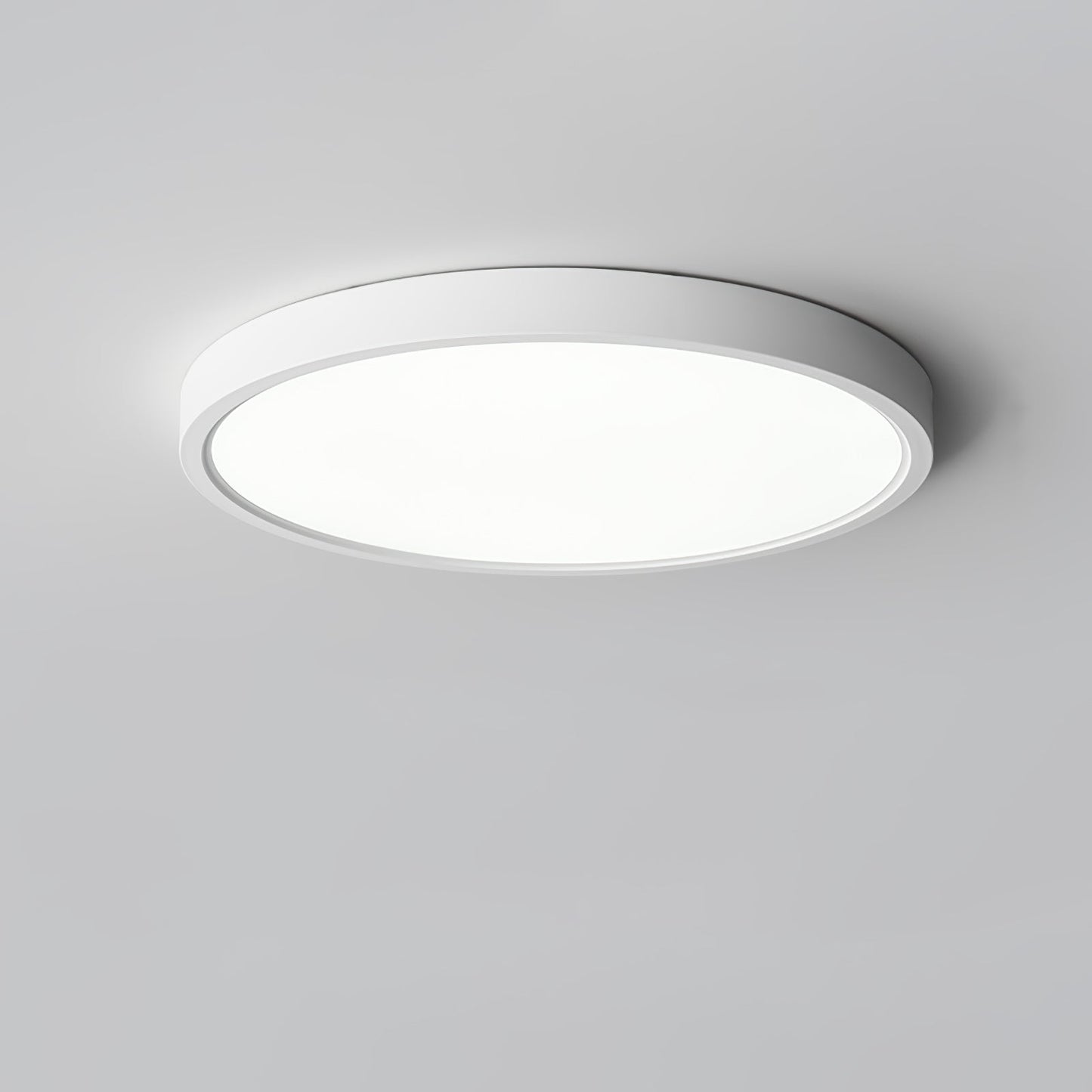 Acrylic Thinnest Round Ceiling Light Dia 15.7″ x H 0.98″ / Dia 40cm x H 2.5cm / White / Cool Light 1001 Ceiling lamp