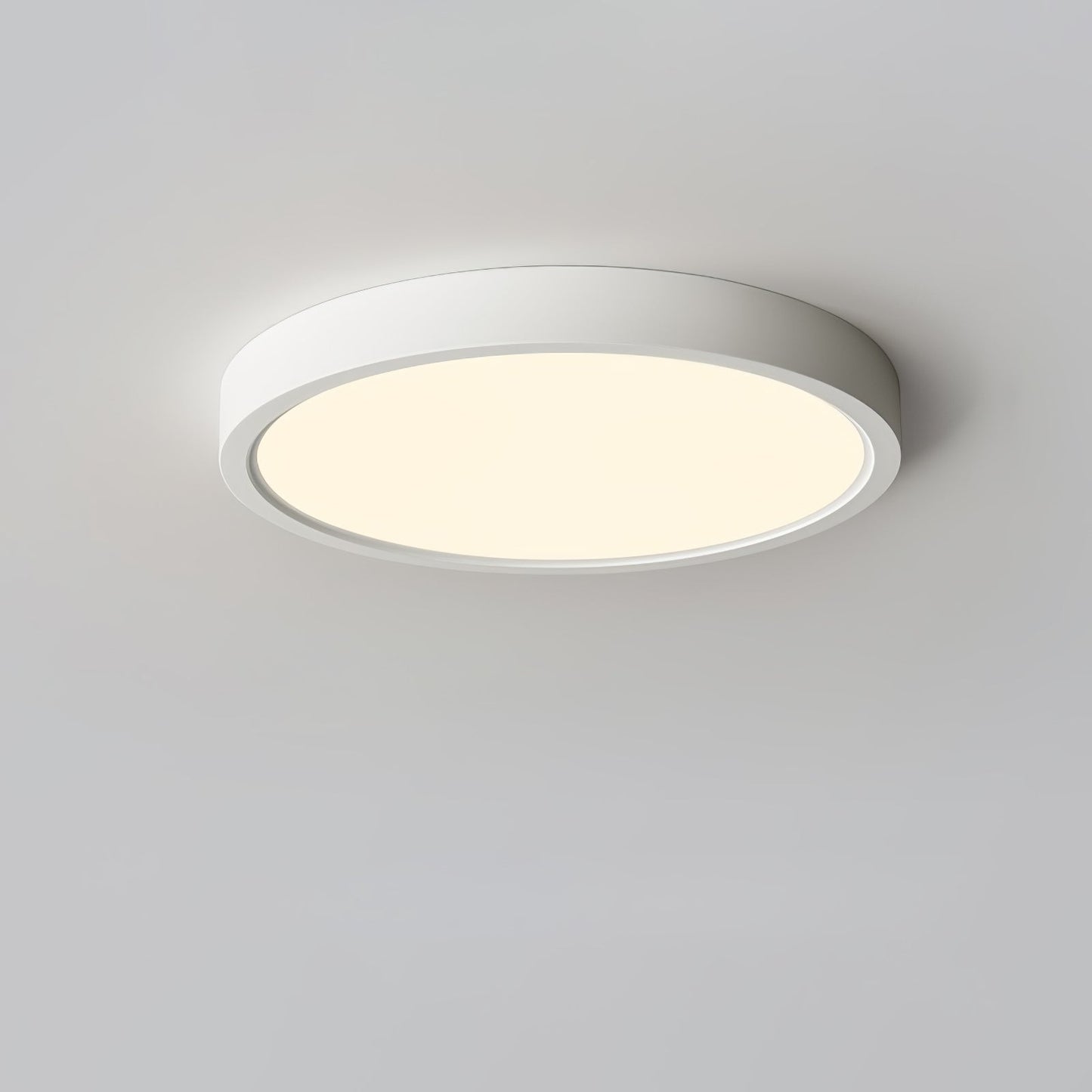 Acrylic Thinnest Round Ceiling Light Dia 9.1″ x H 0.98″ / Dia 23cm x H 2.5cm / White / Warm Light 1001 Ceiling lamp