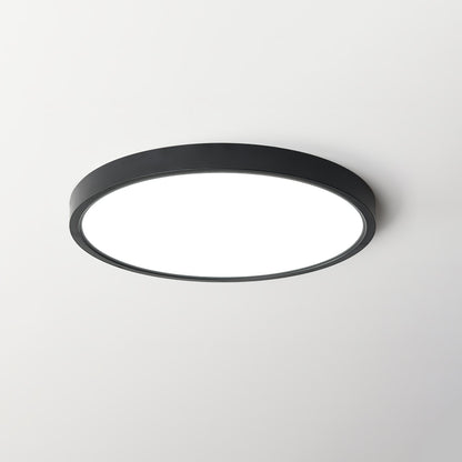 Acrylic Thinnest Round Ceiling Light Dia 19.7″ x H 0.98″ / Dia 50cm x H 2.5cm / Black / Cool Light 1001 Ceiling lamp